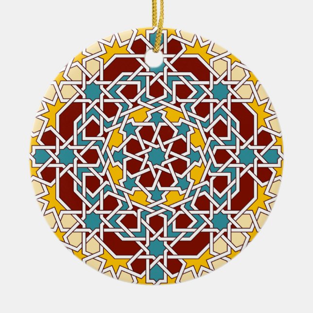 Islamic geometric pattern ornament (Front)