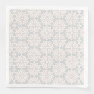 Islamic Geometric Pattern Paper Dinner Napkins