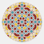 Islamic geometric pattern sticker