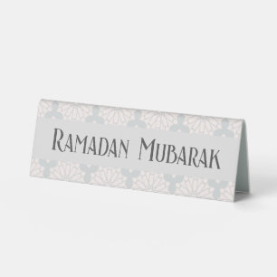 Islamic Geometric Pattern Table Tent