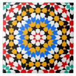 Islamic geometric pattern tile