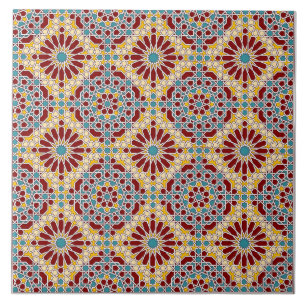 Islamic geometric pattern tile