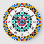 Islamic geometric pattern Wall Clock