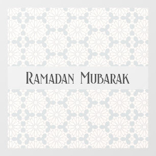 Islamic Geometric Pattern Window Cling