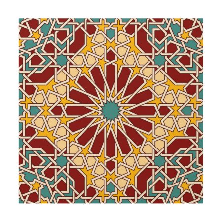 Islamic Geometric Pattern Wood Wall Art