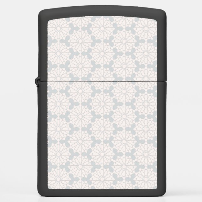 Islamic Geometric Pattern Zippo Lighter (Front)