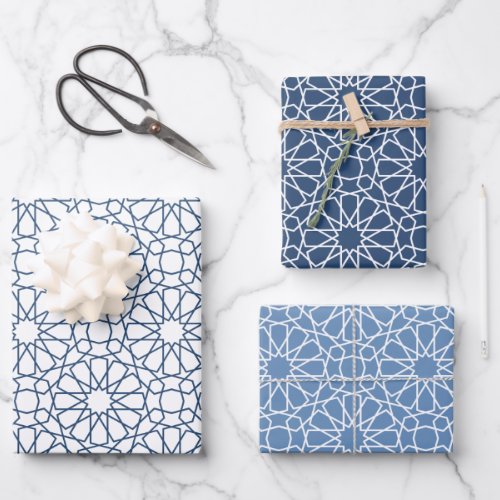 Islamic Geometric Patterns Gift Wrapping Paper