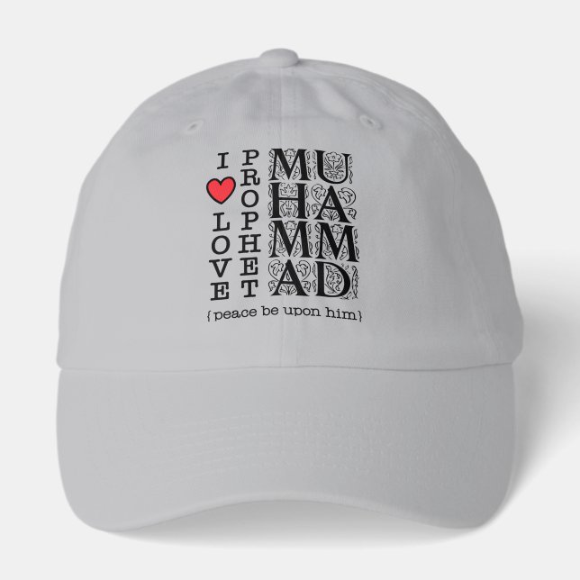 Islamic Gift Muslim Present Halal Modest Wear Hat (Front)