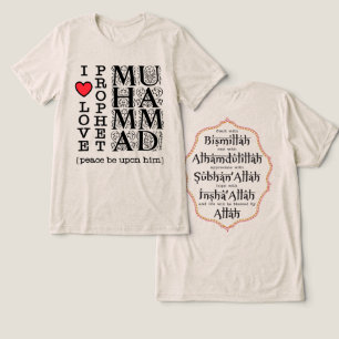 Islamic Gift Muslim Present Halal Modest Wear Tri-Blend Shirt