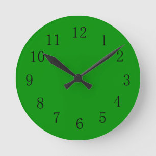 Islamic Green Color Wall Clock