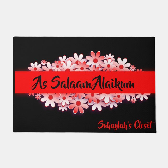 Islamic Greeting Door Mat (Front)