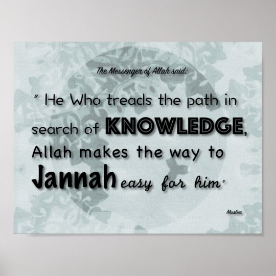 speech on seeking knowledge in islam