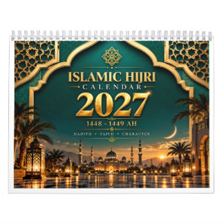 Islamic Hijri Calendar 2027 | Hadith & Islamic