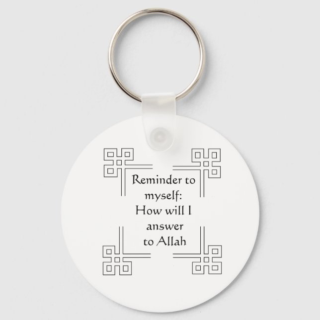 Islamic Keychain (Front)