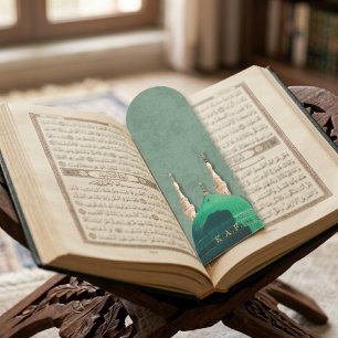 Islamic Madinah Green Dome Masjid Nabawi Bookmarks