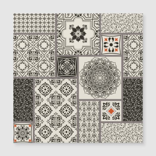 Islamic Majolica Pottery Tile Pattern
