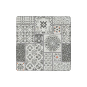 Islamic Majolica Pottery Tile Pattern