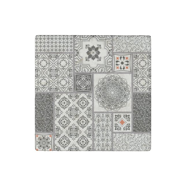 Islamic Majolica Pottery Tile Pattern (Front)