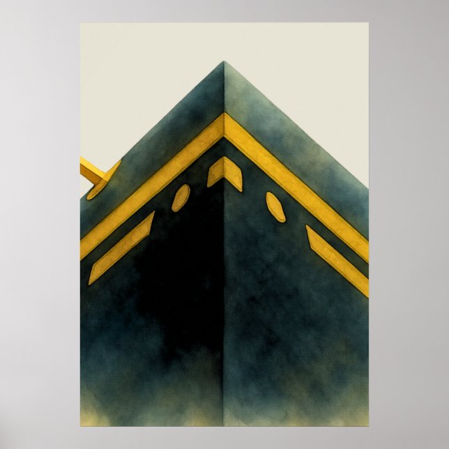Islamic Mecca Poster (Front)