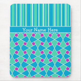 Islamic Pattern and Stripes: Custom Mousepad