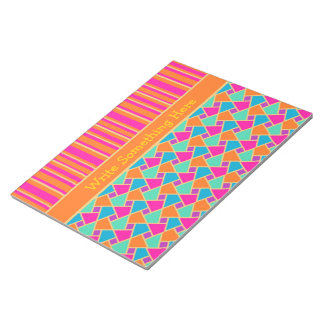 Islamic Pattern and Stripes Notepad or Jotter