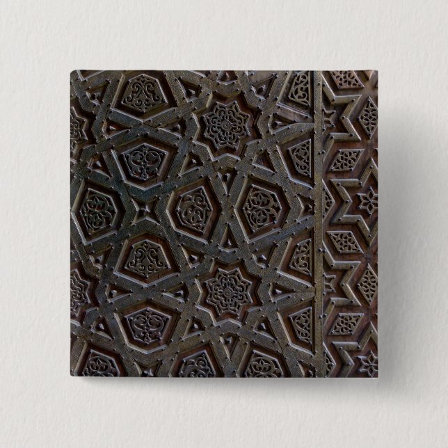 Islamic Pattern Button (Front)
