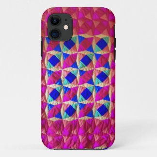 Islamic Pattern Faux Patchwork Photograph iPhone 11 Case