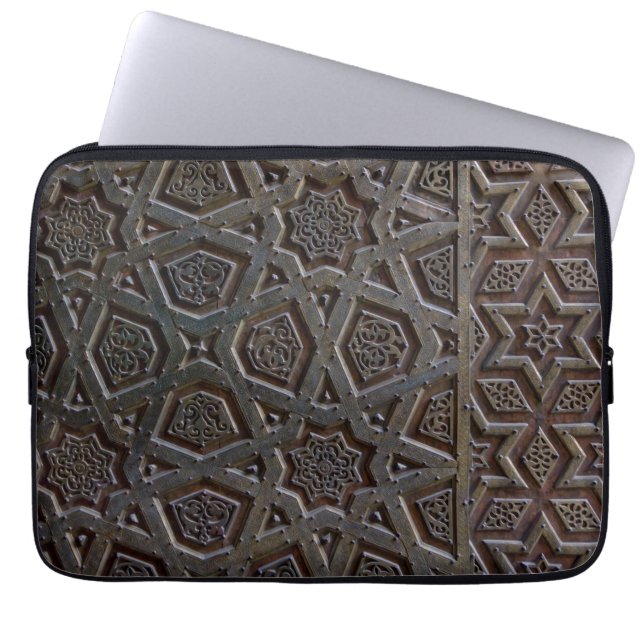 Islamic Pattern Laptop Sleeve (Front)