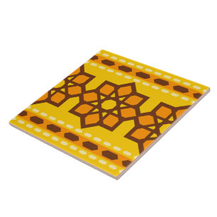 Islamic pattern tile for mosque and home