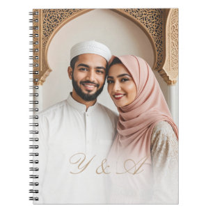 Islamic  photo elegant  Wedding Planner  Notebook