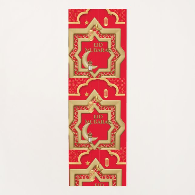 Islamic prayer  yoga mat (Front)