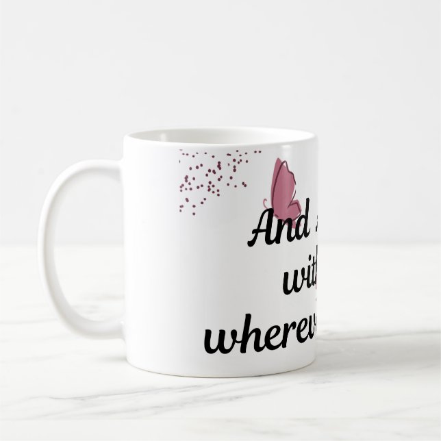 Islamic quote coffee mug (Left)