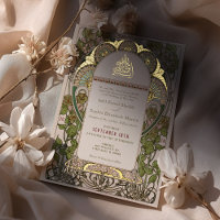 Islamic Sage Green Wedding Ottoman Turkish