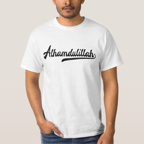 Islamic Sign Alhamdulillah T_Shirt