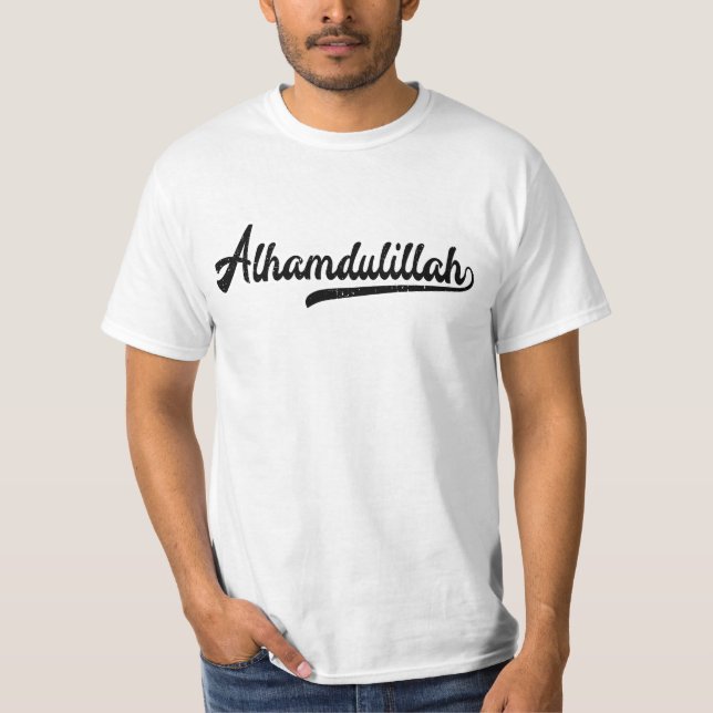 Islamic Sign Alhamdulillah T-Shirt (Front)