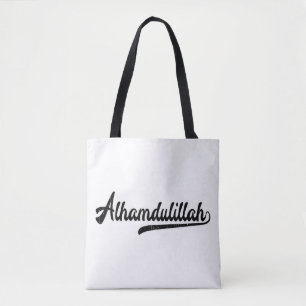 Islamic Sign Alhamdulillah Tote Bag