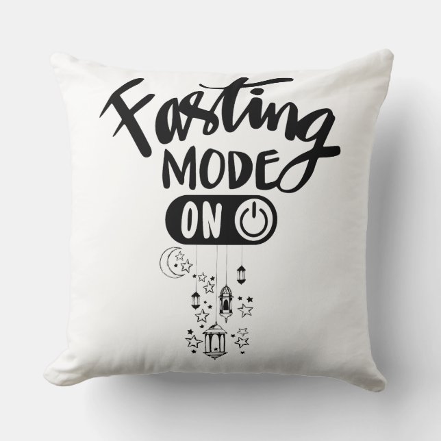 Islamic spirituality ,Ramadan karim Throw Pillow (Front)