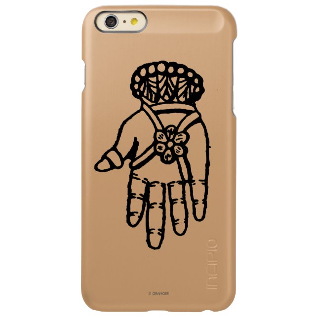 Islamic Symbol: Hamsa Incipio iPhone Case (Back)