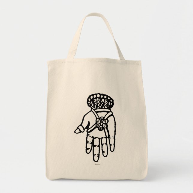 Islamic Symbol: Hamsa Tote Bag (Front)
