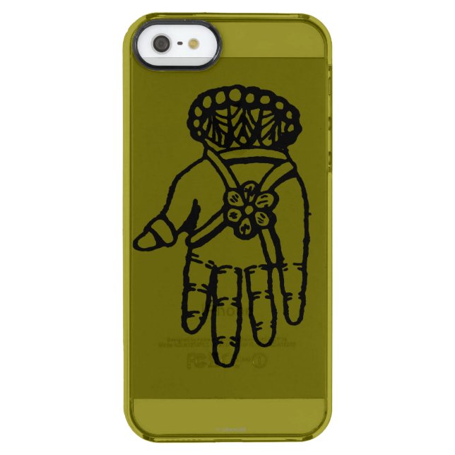 Islamic Symbol: Hamsa Uncommon iPhone Case (Back)