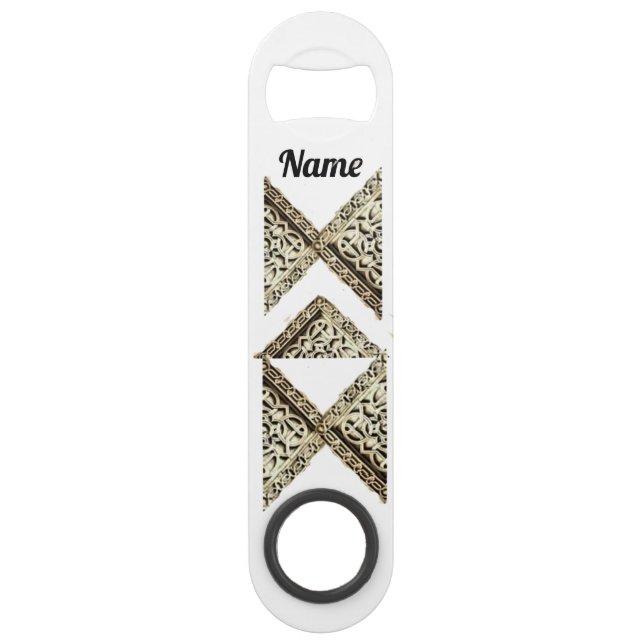 Islamic Temple Architecture Thunder_Cove  Bar Key (Front)