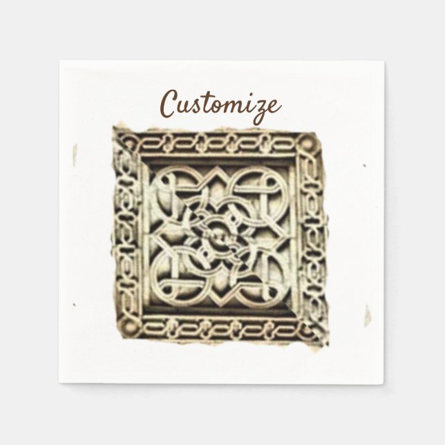 Islamic Temple Architecture Thunder_Cove  Napkins (Front)