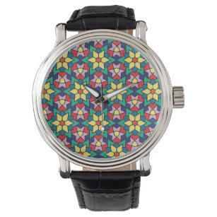 Islamic Traditional Geometric Pattern Watch