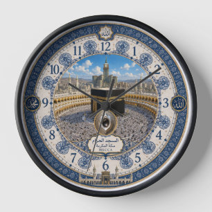 Islamic Traditional ornamental quartz clock