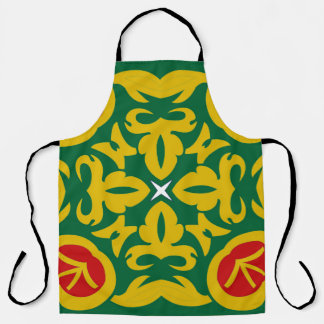 Islamic Traditional Pattern. Bandana print design  Apron