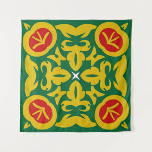 Islamic Traditional Pattern. Bandana print design Tapestry