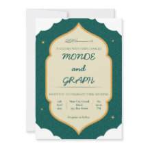 Islamic Wedding Invitations Art