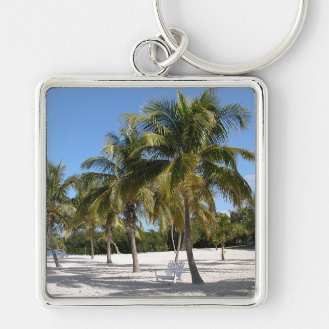 Islamorada Florida Beach Keychain (Front)