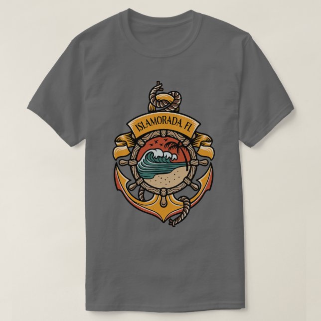 Islamorada Florida Keys Boating Fishing Sailing Be T-Shirt (Design Front)