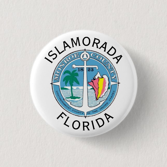 Islamorada - Florida Keys Button (Front)